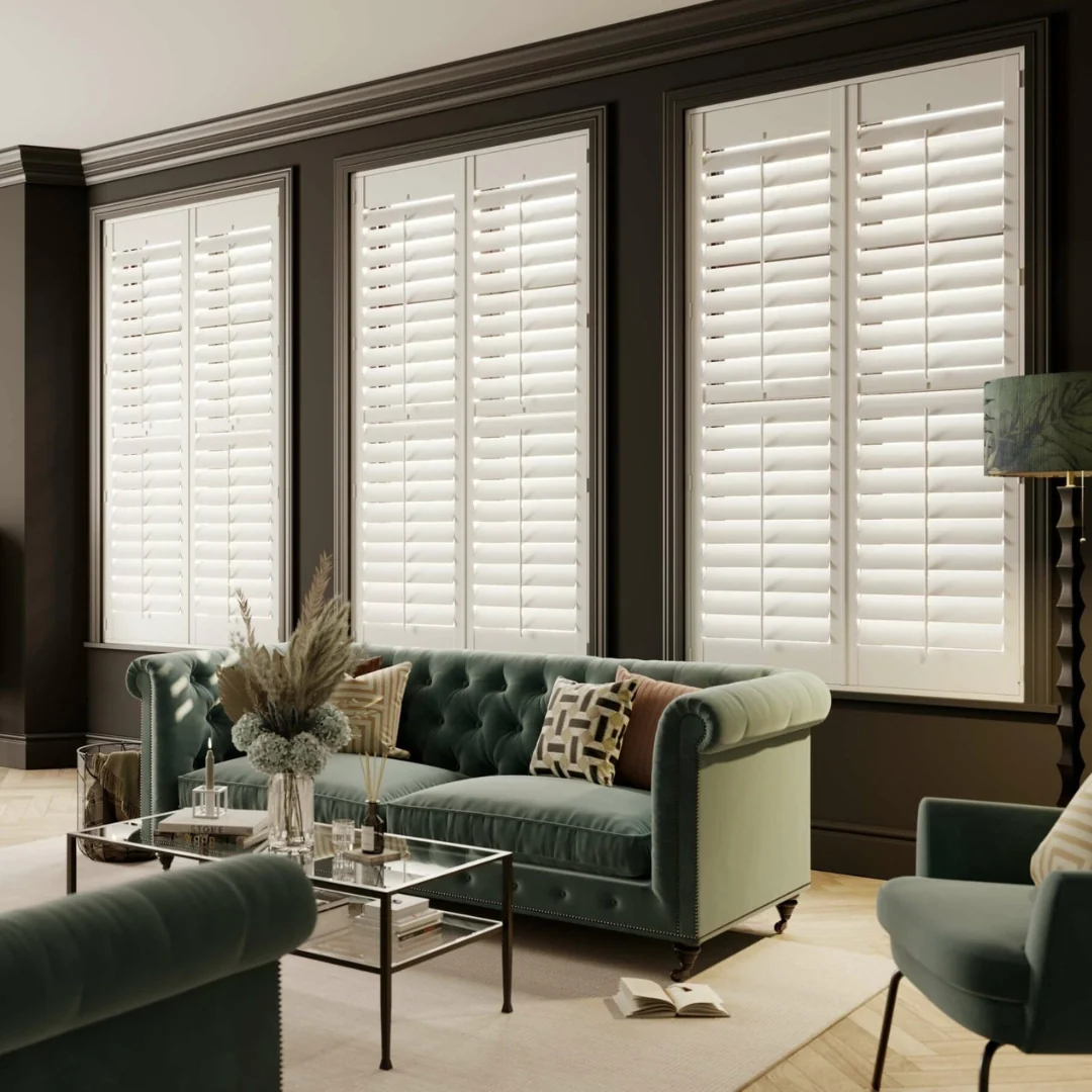 living room shutters